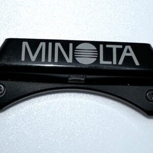 Minolta X-9 Film Camera Front Name Plate