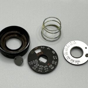 Pentax K1000, Spotmatic Shutter Speed ISO Dial Plate Assembly