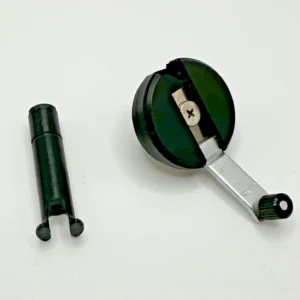 OLYMPUS OM-10 REWIND KNOB AND SHAFT ASSEMBLY