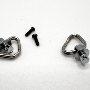 Pentax Super Program Strap Lugs with Rings and Mounting Screws